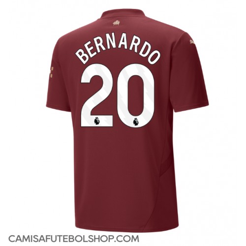 Camisa de time de futebol Manchester City Bernardo Silva #20 Replicas 3º Equipamento 2024-25 Manga Curta